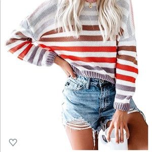 Striped sweater